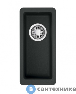 картинка Кухонная мойка OMOIKIRI Kata-20-U-BL, черный (4993375)