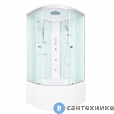 картинка Душевая кабина DTO EM4510 с гидромассажем