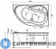 картинка Акриловая ванна Aquanet GRACIOSA 150*90 L к/с28 (205325)