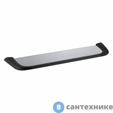 картинка Полка стеклянная ABBER Nord AA1555B чёрная матовая