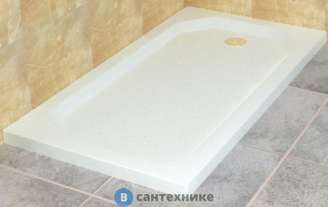 Душевой поддон RGW STYLE /прямоуг 80*140*6 h3,5 (FW5-8 + сифон в компл.) (16183814-11), без сифона