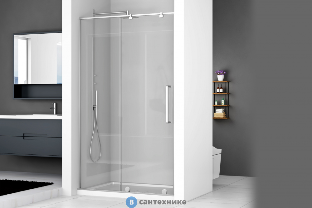 Душевая  дверь Royal Bath BERN-S RB 120-T-CH 1200*1950 (BERN-S RB 120-T-CH)