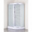 Душевая кабина Loranto CS-66120-13L FW 120*80*215 белый кирпичный узор, матовое стекло, профиль хром