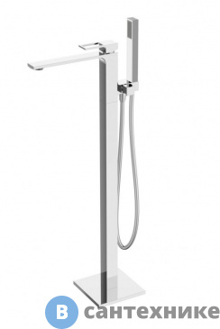 картинка Смеситель BelBagno LUC-FMT-CRM напольный для ванны, хром