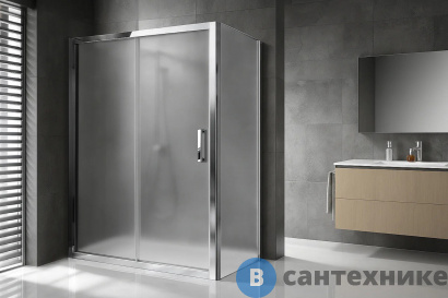 картинка Душевой уголок Royal Bath ACCORD RB 9100HPS-C-CH 100x90x200 (матовое) (RB9100HPS-C-CH)