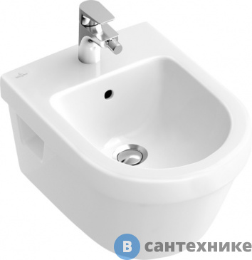 картинка Биде подвесное Villeroy & Boch Omnia Architectura 54840001 альпийский белый