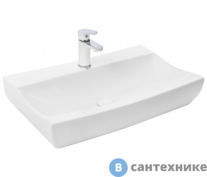 картинка Раковина WELTWASSER ELBACH 2060 накладная (630х395х115)