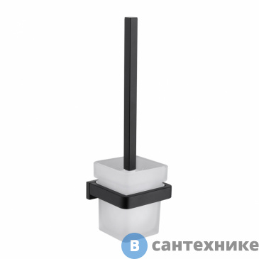 картинка Щетка для туалета ABBER Westen AA1732B черная матовая