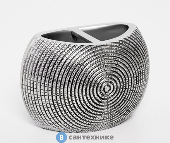 Стакан для зубных щеток WasserKRAFT Eider K-33328A полирезин