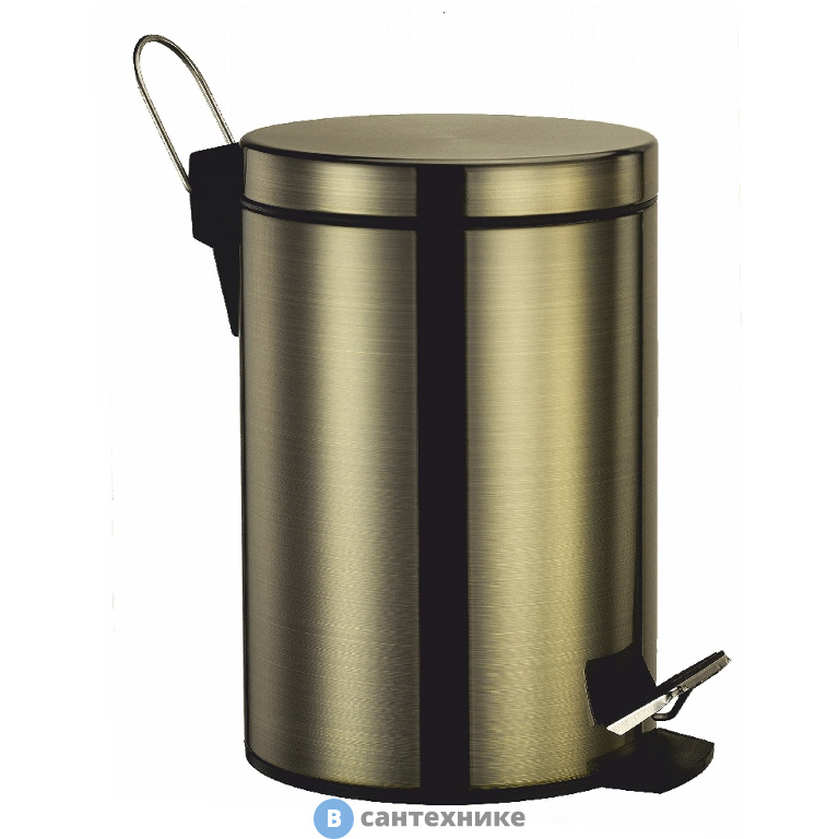 Ведро WasserKRAFT K-633LIGHT BRONZE 3L