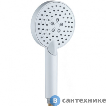 картинка Ручной душ Orange OS03w 110 мм белый