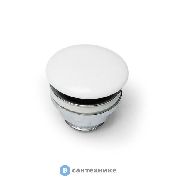Донный клапан Artceram для раковин универсальный, покрытие керамика, белый матовый (ACA038 05 00)