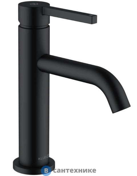 Смеситель Kludi 200263915 NOVA FONTE Pura для умывальника, чёрный мат