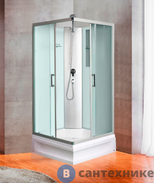 картинка Душевая кабина River QUADRO Б/К 80/24 МТ