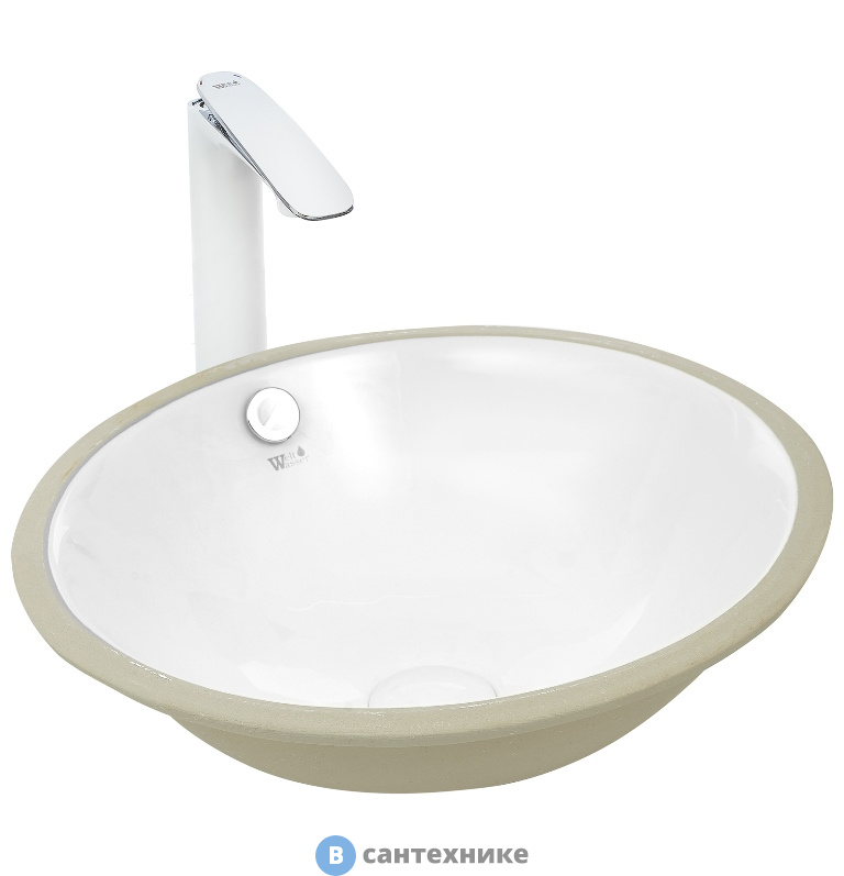 Раковина WELTWASSER DEILBACH 6028 врезная (430х430х165)