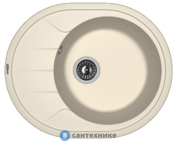 Кухонная мойка FLORENTINA Родос 620, жасмин FS (20.245.B0620.201)