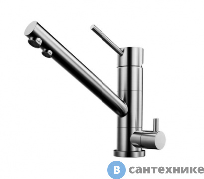 картинка Смеситель OMOIKIRI Tonami-BN нержавеющая сталь (4994018)