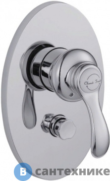 картинка Смеситель Jacob Delafon FAIRFAX E98722-CP встраиваемый, на 2 выхода (хром)