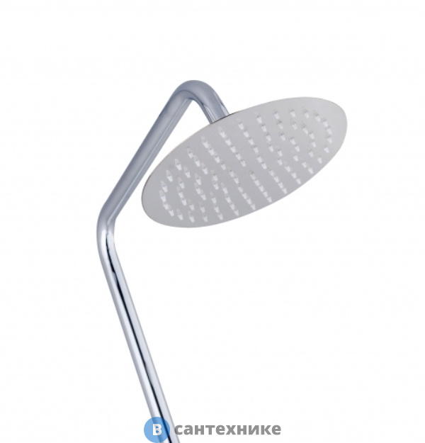 Верхний душ WELTWASSER WW HS 30R круглый d30 Металл. Хром.