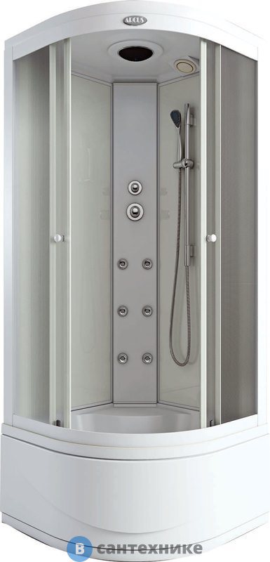 Душевая кабина Arcus AS-108 (80x80) матовое стекло