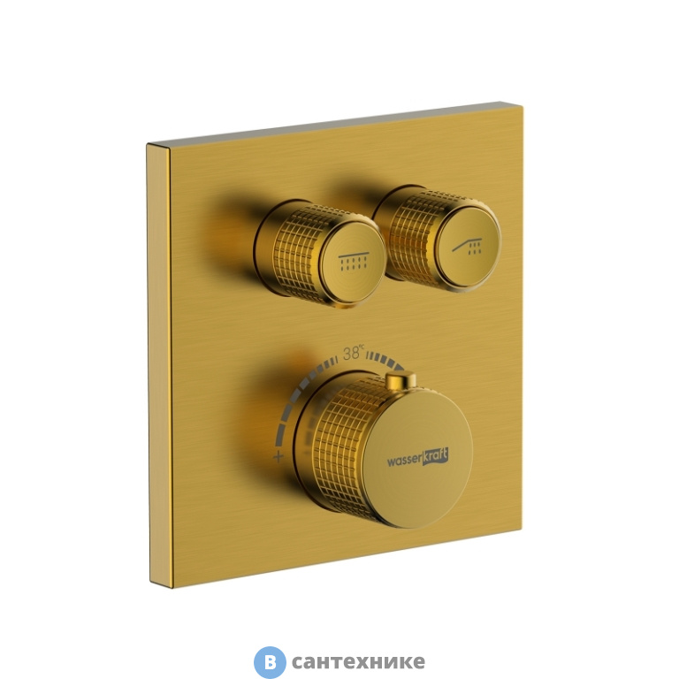 Смеситель WasserKRAFT Aisch 5548 Thermo термостатический для ванны и душа
