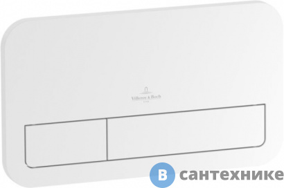 картинка Клавиша смыва Villeroy & Boch ViConnect 92249068 белый
