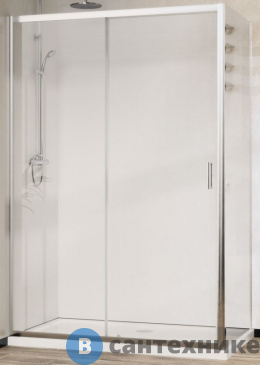 картинка Душевой уголок Vincea City VSR-5CT9012CL, 1200*900, хром, стекло прозрачное, без поддона