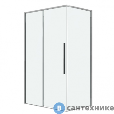 картинка Душевое ограждение Grossman Galaxy 120.K33.01.1090.10.00 (100*90*195) хром, стекло прозрачное, без поддона