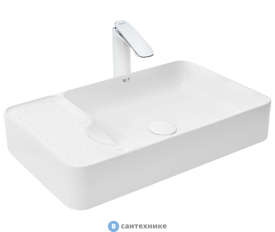 Раковина WELTWASSER ELBACH 2263 накладная (565х360х110)