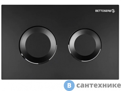 картинка Клавиша смыва Pestan BETTOSERB чёрный матовый (40006467)