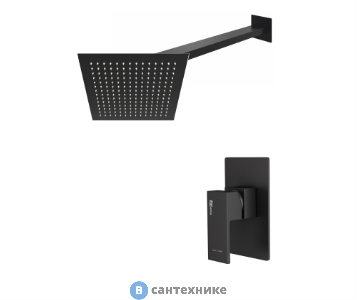 Душевая система WasserKRAFT A20219 встраиваемый, для душа с верхней душевой насадкой