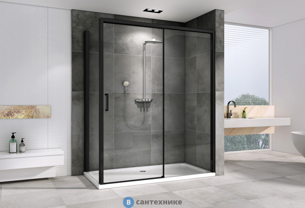 Душевой уголок ABBER Komfort AG93130B-S102B