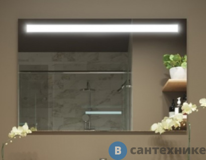 картинка Зеркало CRYSTALINT 01-00152-01 с LED подсветкой ЛАЙТ 70*50