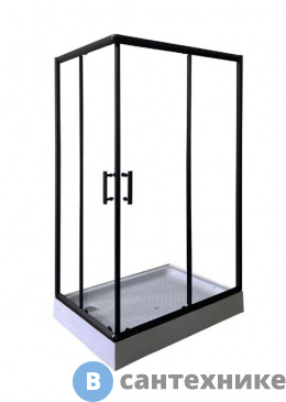 картинка Душевой уголок Parly ZQ121B-R (120*80*195)