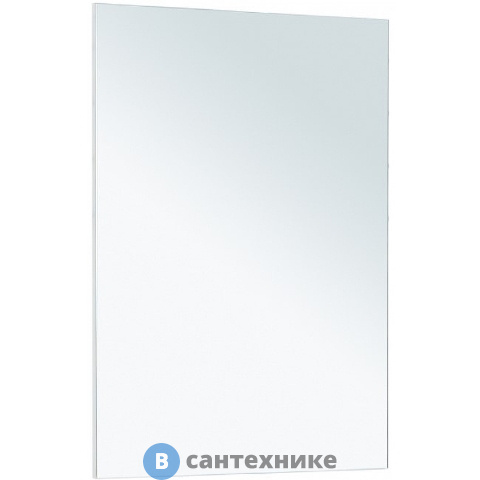 Зеркало Aquanet Lino 60 белый матовый (253905)