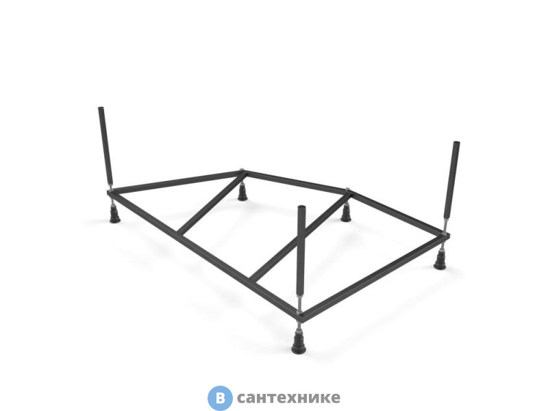 Рама д/ванны Cersanit Kaliope 153 NEW метал. в комплекте со сборочным пакетом (K-RW-KALIOPE*153n)