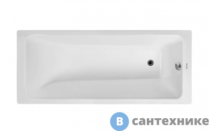 картинка Ванна чугунная WOTTE Line 1700х700 (БП-э00д1467), без ножек