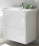 Тумба Burgbad Iveo подвесная с умывальником с 1 отв под смес. 800х492х721 мм. 2 выдв ящика, сифон в компл. F2833 белый глянц. (SFEN080F2833G0161C0001*1)