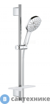 картинка Душевой гарнитур Grohe 26546000 Rainshower SmartActive 3 режима