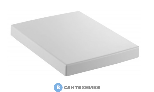 Крышка/сиденье Jacob Delafon TERRACE E4900-00=E70019-00 микролифт, с металлическими шарнирами (бел)