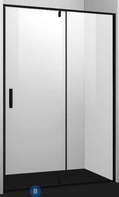 Душевая дверь WasserKRAFT Elbe 74P12