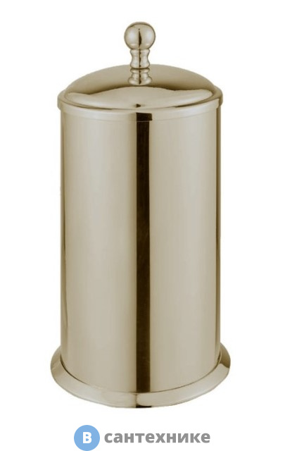 Контейнер Cezares APHRODITE-PC-02-M для ватных дисков, бронза