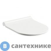 Сиденье для унитаза Ravak Uni Chrome Slim белое X01550