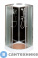 картинка Душевая кабина Deto B01 black (100х100х208 см)