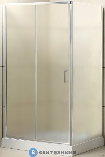 Душевой уголок BelBagno UNO-AH-1-110/80-P-Cr 1100x800x1850, без поддона