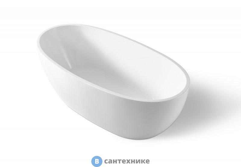 Акриловая ванна BelBagno BB69-1700-W0, 1700x820x600, без перелива