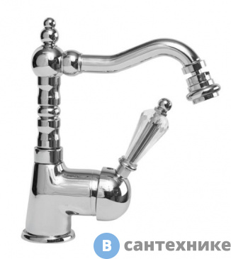 картинка Смеситель Cezares VINTAGE-BSM2-01-Sw для биде однорычажный, хром