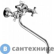 Смеситель Agger Retro-X A1722200 универсальный для ванны, хром