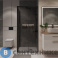 картинка Душевое ограждение Niagara NG-85-14TB-TB80-34 (140*80*195) прямоуг, раздвижн, черный матов., стекло тонирован., без поддона