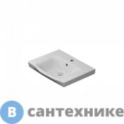 Раковина AM.PM Like M80WCC0652WG мебельная, керамическая, 65 см, встроенная, белый, глянец